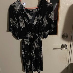 Womens crossover blouse